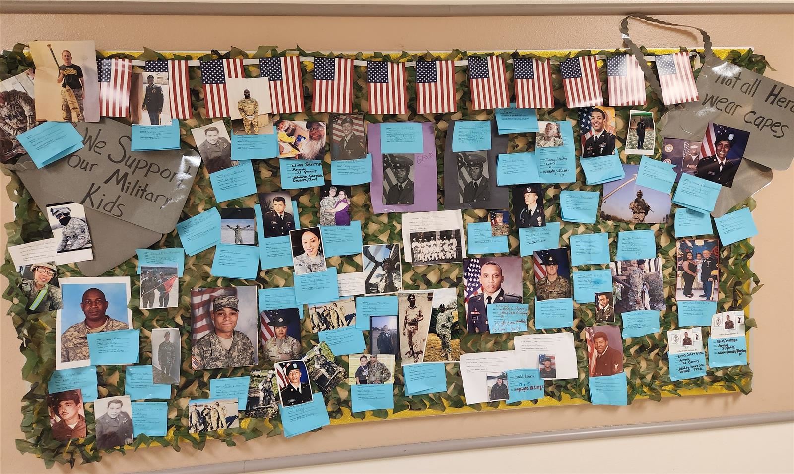 Iduma Mavericks consider it an honor to support our veterans